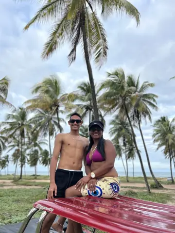 Cliente da Maritê Turismo — Marcos e Marenilda em Porto de Galinhas-PE