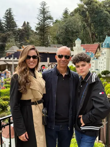 Cliente da Maritê Turismo — Daniele e família em Gramado-RS