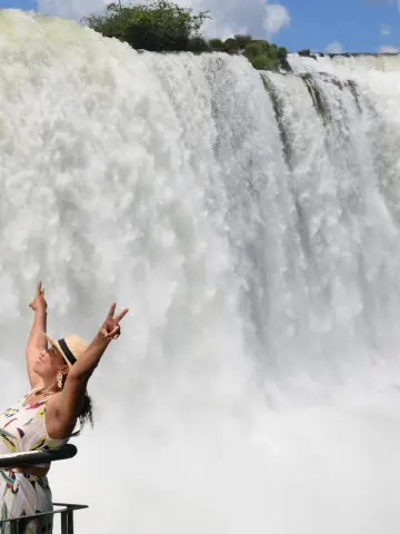 Cliente da Maritê Turismo — Elmi em Foz do Iguaçu-PR