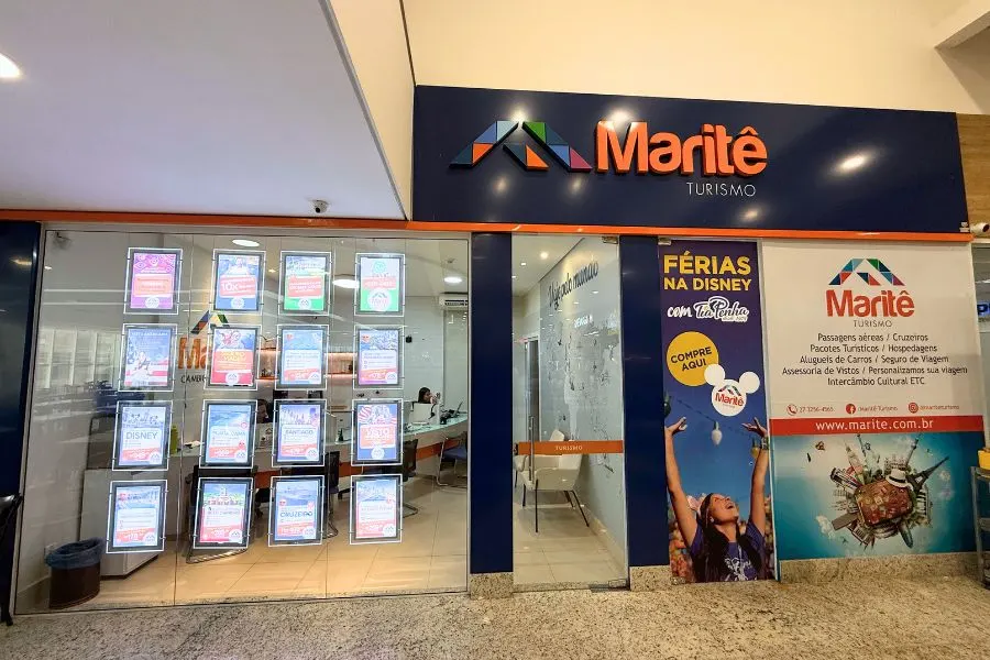 Fachada da Loja da Maritê Turismo Aracruz