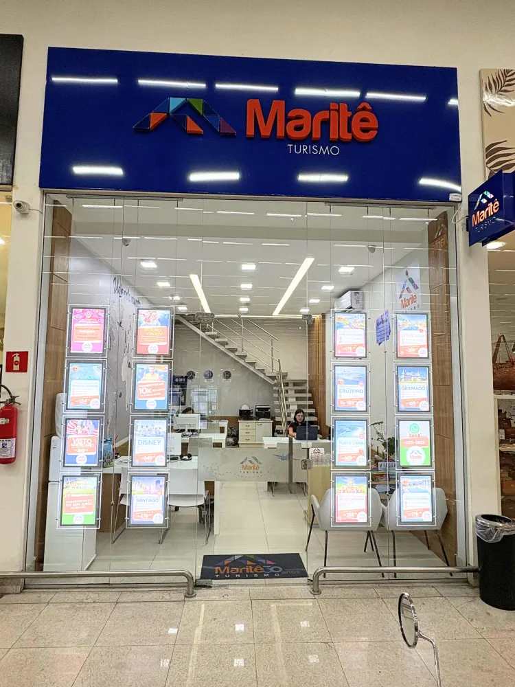 Fachada da Loja da Maritê Turismo Linhares